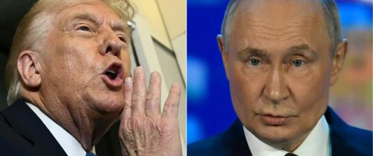 Trump se desmarca de Putin: 'Se ha vuelto completamente loco 