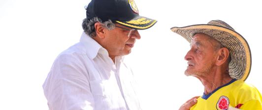 Presidente defiende reforma pensional y bono pensional para "millones de viejos y de viejas" ante ponencia que pide tumbarla