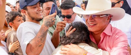 Los centros están ubicados en la vereda La Arenosa (Arauquita), la vereda El Troncal (Arauquita), el consejo comunitario de La Holanda (Tame), y en Cubará (Boyacá). / Foto: Presidencia de la República.