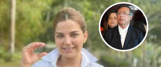 Prima del presidente Petro fue amenazada de muerte. / Fotos: Claudia Petro y Presidencia.