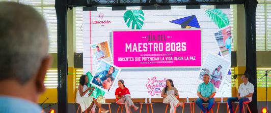 Colombia cuenta con 315.944 docentes y directivos en planta permanente, y otros 8.148 en cargos temporales. / Foto: Ministerio de Educación.