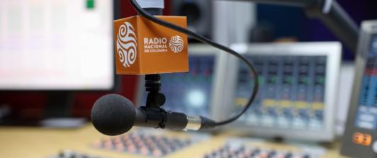 Inquebrantables en Radio Nacional. / Foto: RTVC.