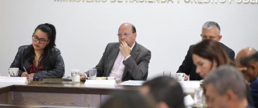 Ministro de Hacienda.