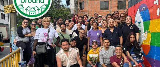 Paz urbana en Medellín. / Foto: Paz Urbana X.