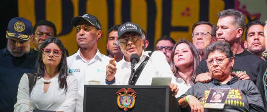 Presidente Petro en Medellín