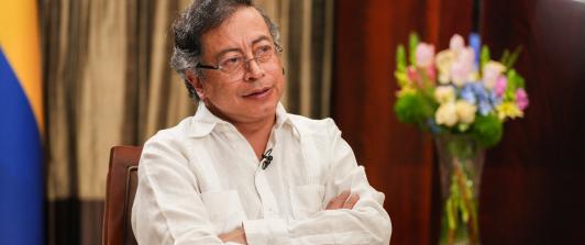 Presidente Petro condena difusión de noticias falsas sobre la salud de Miguel Uribe Turbay