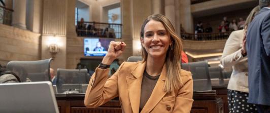 Maria Fernanda Carrascal en el Congreso