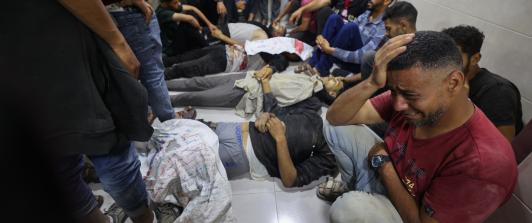 Palestinos asesinados mientras recogían ayuda humanitaria