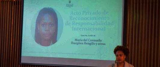 El asesinato contra María del Consuelo Ibargüen ocurrió frente a sus hijas