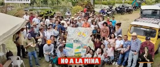 Once campesinos de Jericó ganan primer round judicial frente a multinacional minera