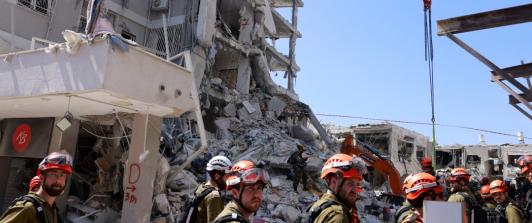 Bombardeos de Irán a Israel. / Foto: AFP.
