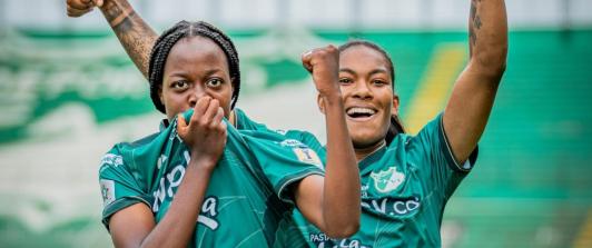 Deportivo Cali Femenino. / Foto: X Deportivo Cali.