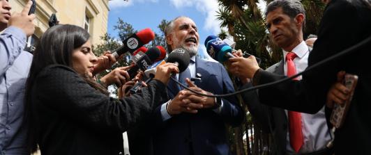 Armando Benedetti, ministro del Interior.