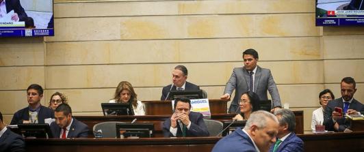 Debate en el Senado por la reforma laboral. / Foto: Senado.