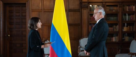 Velásquez nuevo embajador en la Santa Sede. / Foto: Cancillería.