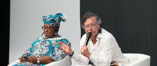 Presidente Petro en el Panel: "Un cambio de paradigma para soluciones dirigidas por el país a los desafíos de nuestro tiempo" en Sevilla España