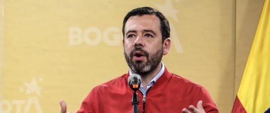 Alcalde Carlos Fernando Galán.