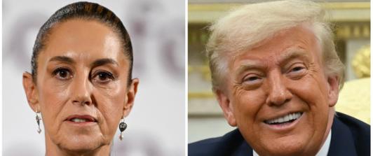 Claudia Sheinbaum y Donald Trump