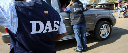 Miembros del DAS.