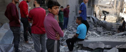 Nuevos bombardeos en gaza. / Foto: AFP.