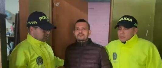Captura de alias Costeño. / Foto: Policía.
