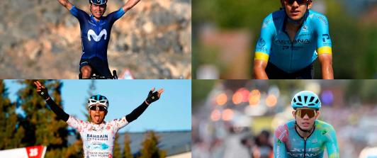 Los cuatro ciclistas colombianos que correrán el Tour de Francia 2025