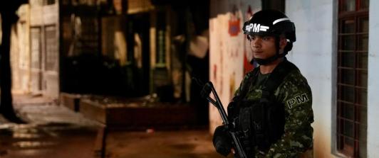 Fuerzas Militares sobre paro armado en el Chocó. / Foto: X Ejército de Colombia.