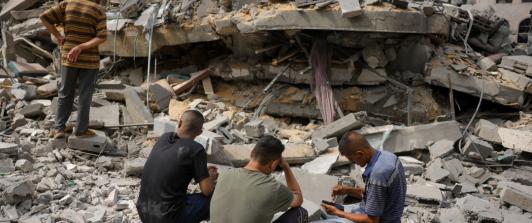 Hay posibilidad de alto al fuego en Franja de Gaza. / Foto: AFP.