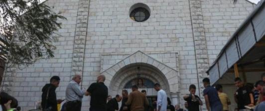 Iglesia católica en Gaza. / Foto: Vatican News.