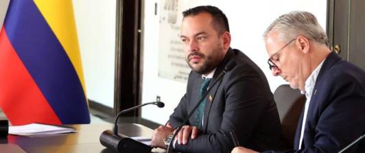 Edwin Palma sobre Monómeros. / Foto: MinEnergía.