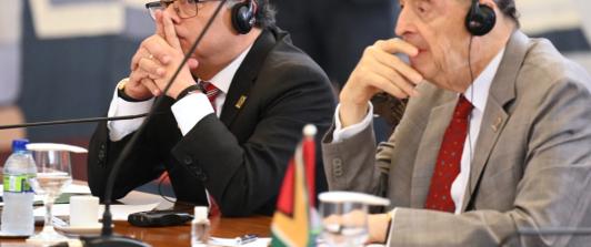 Petro sobre complot. / Foto: AFP. 