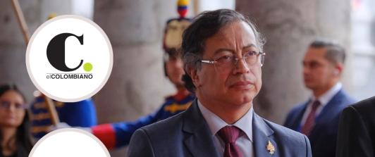 Presidente desmiente noticia falsa. Fotos: Presidencia; El Colombiano; La Silla Vacía.