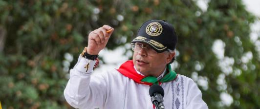Presidente Petro sobre sanción a juez de Brasil. / Foto: Presidencia.
