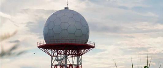 Radar 3D en Cali. / Foto: Presidencia.