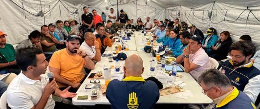 UNGRD en atención en Paratebueno. / Foto: UNGRD.