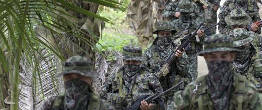 Guerrilleros de la Segunda Marquetalia.