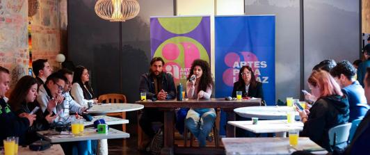 ​​Lanzamiento del programa Artes para la paz del Minculturas.