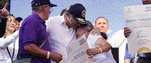 Presidente Petro en Bucaramanga.