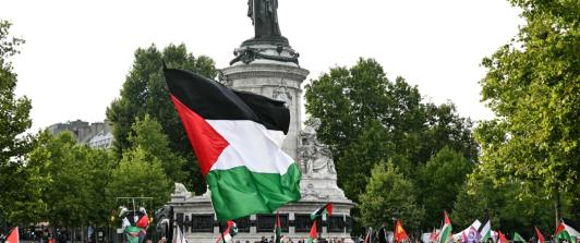 Reconocimiento al estado de Palestina. / Foto: AFP.