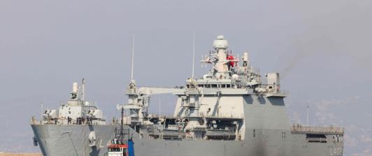 Buques en el Caribe. / Foto: AFP. 