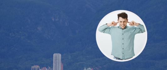 Exceso de ruido en Bogotá. / Fotos: AFP y Freepik.