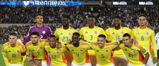 Convocados selección Colombia. / Foto: AFP.