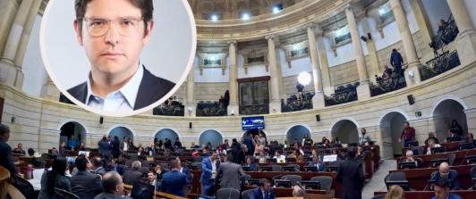 Congreso y velación de Miguel Uribe. / Fotos: Senado.