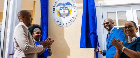 Embajada de Colombia en Barbados. / Foto: Cancillería.