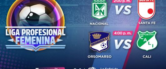 Liga femenina por Señal Colombia. / Foto: RTVC.