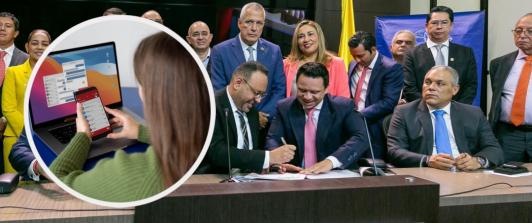 Mintic sobre internet solidario. / Fotos: MinTIC y Freepik.