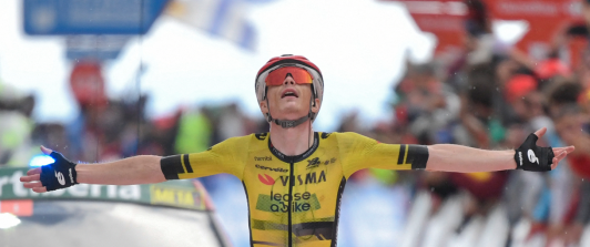 Vingegaard atacó, descontó en la general y ganó la novena etapa