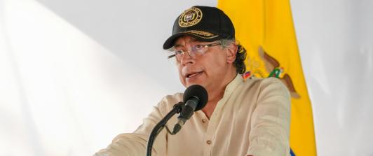 Petro sobre la conmemoración de la Batalla de Boyacá. / Foto: Presidencia.