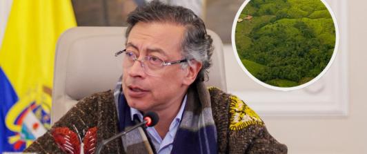 Petro sobre el aumento de cultivos de coca. / Foto: Presidencia y Unodc.
