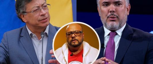 Petro sobre Iván Duque e inmuebles del SAE a narcos. / Fotos: AFP. 